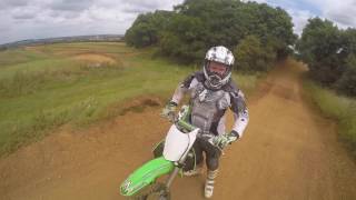 weedon motorcross track KX450 vs CR250 [upl. by Elroy]