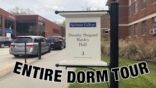 SPELMAN COLLEGE MANLEY HALL  FRESHMAN DORM TOUR [upl. by Isaiah]