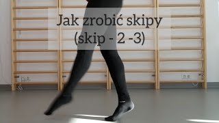 TANIEC IRLANDZKI krok po kroku  Skipy [upl. by Nosreme]