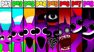 Mix Of All Monster Voices From Incredibox Sprunki  All Phases 18 [upl. by Normi]