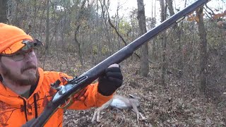 Flintlock Musket Deer Hunt Veteran Arms English Trade Gun [upl. by Einal428]