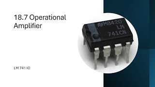 Operational Amplifier introductionPin configurationCharacteristicsuses [upl. by Pfosi490]