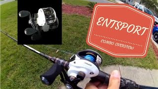 Entsport Baitcasting Fishing Rod and Reel Combo Overview LMA200 [upl. by Ahteres909]