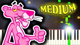 THE PINK PANTHER THEME  Piano Tutorial [upl. by Annoyek]