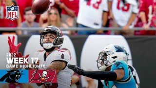 Carolina Panthers vs Tampa Bay Buccaneers  2022 Week 17 Game Highlights [upl. by Yedok708]