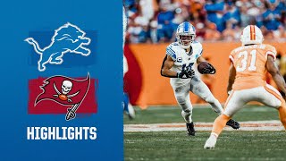 AmonRa St Brown with 124 yards in the Lions win over the Buccaneers  2023 Week 6 Game Highlights [upl. by Hoeve]