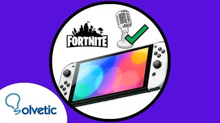 🎤 How to TURN ON your MIC in Fortnite Nintendo Switch OLED 2022 ✔️ Setup Nintendo Switch [upl. by Carola]