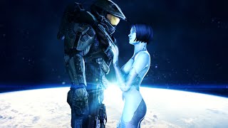 Best Master Chief and Cortana Moments Love Story [upl. by Carpet]