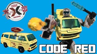 Stranger Things X Transformers Collaborative Code Red Review [upl. by Jobye]