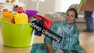 Ghar ki deep cleaning 🧹Guests are coming [upl. by Limaa309]