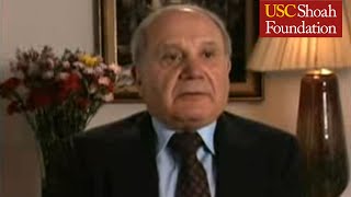 Auschwitz II Birkenau Sonderkommando Testimony Clips  USC Shoah Foundation [upl. by Shatzer]