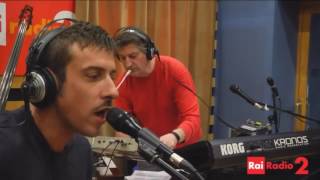 Francesco Gabbani  Svalutation Live  Radio2 23022016 [upl. by Suez]