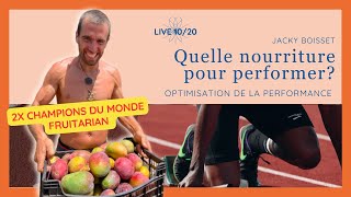 Lalimentation des champions  Live Optimisation de la performance [upl. by Catharine799]