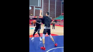 Tacko Fall 76 blocked by new Yao ming 75 [upl. by Burkhardt847]