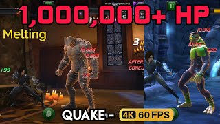 Quaking 60 fps  Melting 1000000  HP Easily  4K 60fps [upl. by Renfred353]