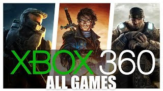 All Xbox 360 Games In One Video [upl. by Sherwynd]