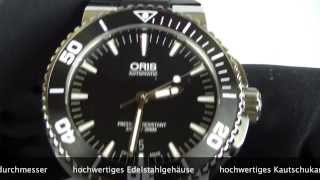 Oris Aquis Date Automatik 01 733 7653 415407 4 26 34EB wwwolfertcode [upl. by Odraccir313]