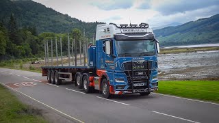 Truck Spotting in Inveraray Scotland [upl. by Roshan112]