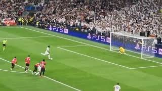 Vinicius Jr Panenka Penalty Goal vs AC Milan  Champions League [upl. by Gustavus553]