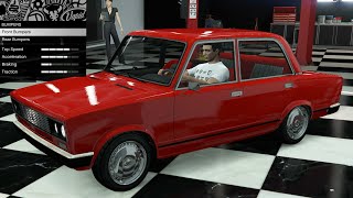 GTA 5  Past DLC Vehicle Customization  RUNE Cheburek Lada VAZ2101 amp 2106 [upl. by Aysa814]