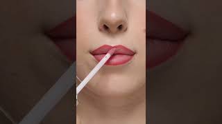 Sacheu Beauty peel off Lip Stain amp and Buxom Full On Plumping Lip Cream glossy lip look lipswatch [upl. by Ailadi106]