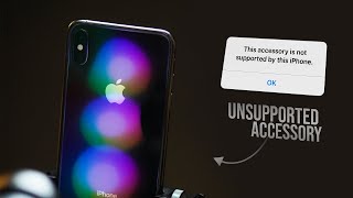 Why iPhone Shows This Accessory Is Not Supported explained [upl. by Jeniffer]