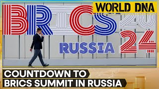 BRICS Summit 2024 Newly Expanded BRICS Group Will Hold Its Two Day Summit In Kazan  World DNA [upl. by Draned]