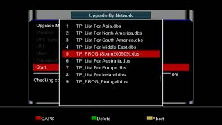 Online update TP channel list on your SOLOVOX V8S MAX [upl. by Robinetta]