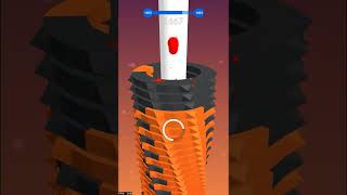 Stack Ball Gameplay Level 1403 [upl. by Ayoj]