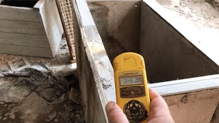 Chernobyl Using a Geiger meter to measure radiation levels at Pripyat Fanie Os Oppie Jas [upl. by Onoitna]