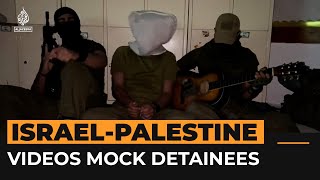 Israeli videos mock Palestinian detainees with children’s song  Al Jazeera Newsfeed [upl. by Ingemar]