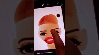 makeup baddie roblox picsart Meme [upl. by Aitekram]