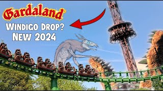 ARRIVA IL WINDIGO A GARDALAND  NOVITÀ 2024 [upl. by Langer139]