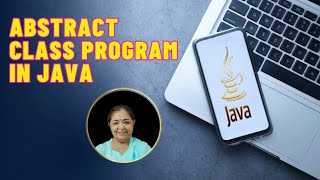 Abstract Class Program in Java [upl. by Neirod]