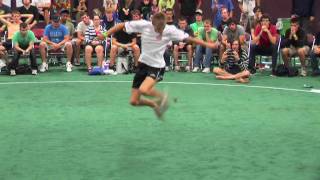 Norek Arek Dudzinski Final Routine Footbag Worlds 2010 [upl. by Wivinah492]