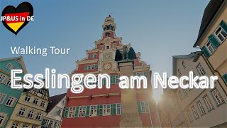 【Esslingenドイツ】🇩🇪Walking Tour in Esslingen am Neckar Germany  Day Trip from Stuttgart  Germany Vlog [upl. by Beeck]