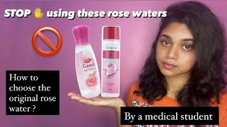 Rose water la rose eh illaiya How to choose rose water [upl. by Elak]