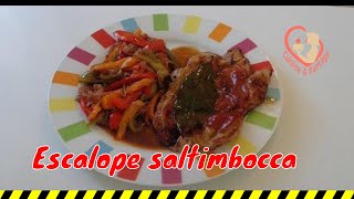 Escalope saute en bouche ou Saltimbocca comment faire  Allez rendezvous en cuisine [upl. by Englis36]