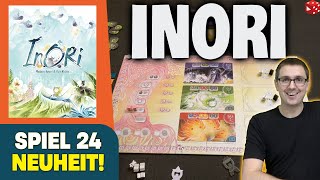 INORI  Worker Placement Spiel für Familien [upl. by Nelyak]