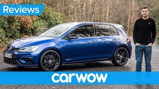 Volkswagen Golf R 2018 review  the best allround performance car [upl. by Ahsuatan9]