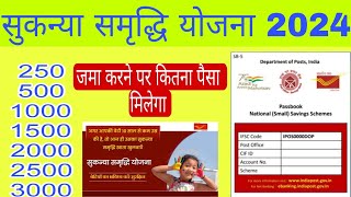 Sukanya Samriddhi Yojana 2024सुकन्या समृद्धि योजना 2024 [upl. by Osnohpla640]