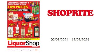 Shoprite specials ZA  02082024  18082024 [upl. by Nahgiem]