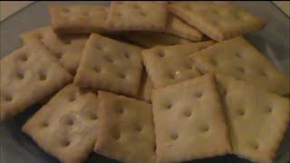 Homemade Saltine Crackers [upl. by Avla]