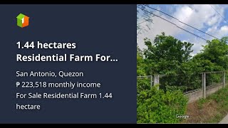 144 hectares Residential Farm For Sale [upl. by Bergren]