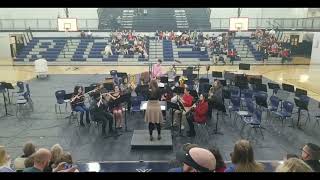 Rogers Middle School Band Christmas Concert  December 2021 [upl. by Yelreveb]