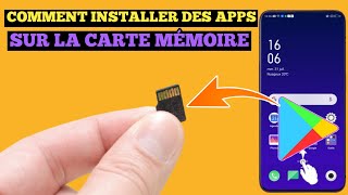 COMMENT TÉLÉCHARGER DES APPLICATIONS SUR UNE CARTE MÉMOIRE [upl. by Saxe]