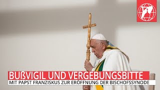 LIVE Bußvigil mit Papst Franziskus [upl. by Chita]