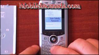 How to enter unlock code on Fido Motorola L2 instructions  wwwMobileincanadacom [upl. by Eatnuhs465]