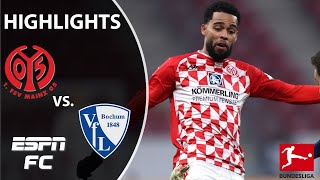 St Juste’s goal gives Mainz the win vs Bochum  Bundesliga Highlights [upl. by Lilla]