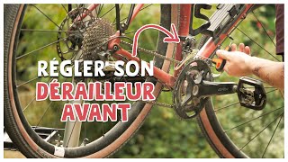 Régler FACILEMENT son DÉRAILLEUR AVANT de vélo comme un PRO [upl. by Eneleoj]